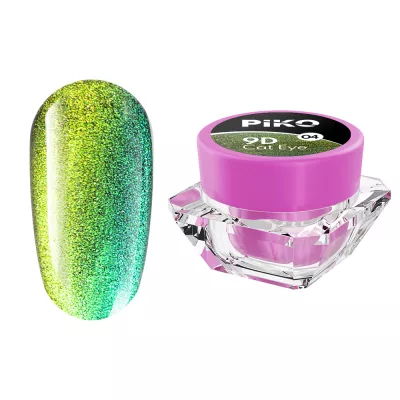 Gel color Piko, 9D Cat Eye, 5g,  04