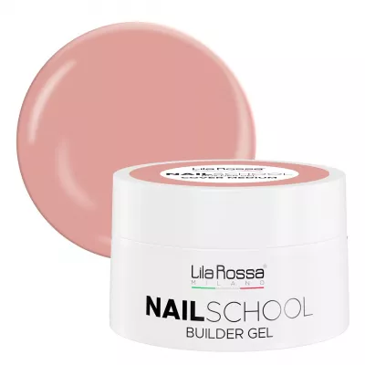 Gel constructie Lila Rossa Nailschool, 30 g, cover medium
