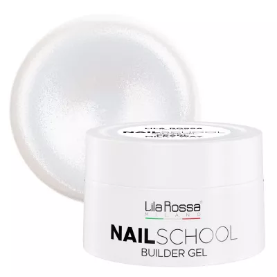 Gel de constructie Lila Rossa NailSchool 15 g Pearl Milky Way