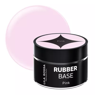 Gel de baza Lila Rossa Rubber Base Pink 15 g