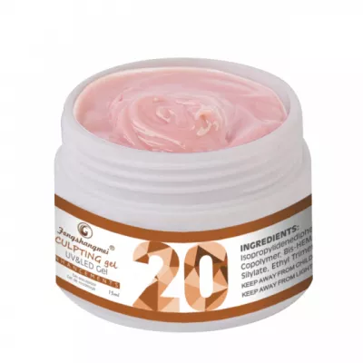 Gel de contructie uv-led, FSM, 15ml, NO.20