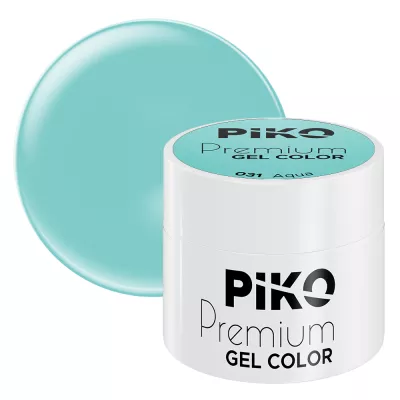 Gel UV color Piko, Premium, 5 g, 031 Aqua