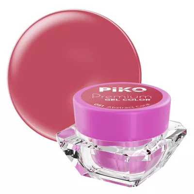 Gel UV color Piko, Premium, 051 Abstract Coral, 5 g