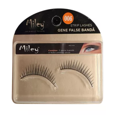 Gene false banda, Miley, 06 + lipici pentru gene