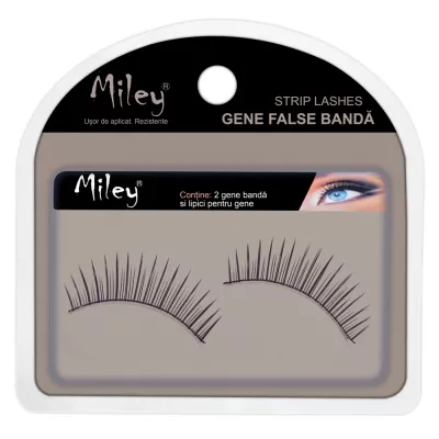 Gene false banda, Miley, 07 + lipici pentru gene