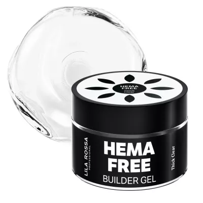 Hema Free gel de constructie unghii Lila Rossa, Thick clear 15 g