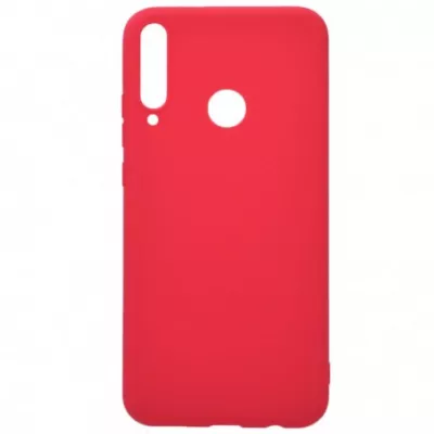 Husa de protectie Loomax, pentru Huawei P40 Lite E, silicon subtire,  rosu
