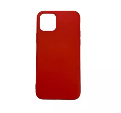 Husa de protectie Loomax, pentru iPhone 11 Pro, silicon subtire, rosie