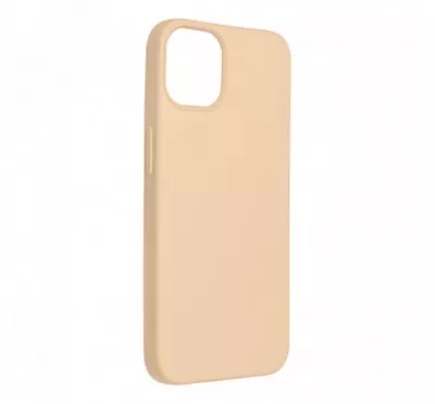 Husa de protectie Loomax, pentru iPhone 12 / 12 Pro, silicon subtire, bej