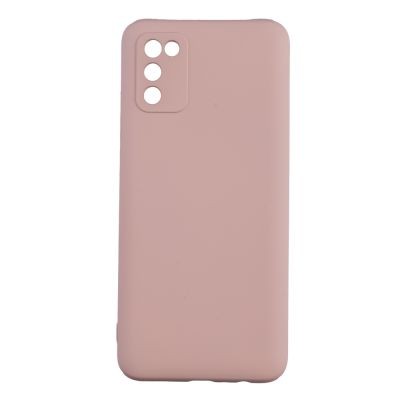Husa de protectie Loomax, pentru Samsung Galaxy A02S, silicon subtire, bej
