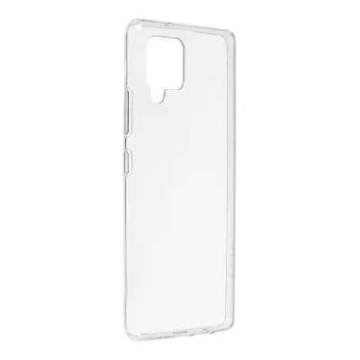 Husa Loomax de protectie pentru Samsung A12 5G, silicon subtire, 2 mm, transparent