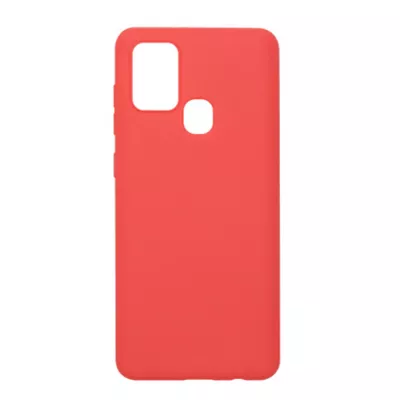 Husa de protectie Loomax pentru Samsung A21S Ultra, Silicon Subtire, Rosie