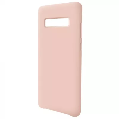 Husa de protectie Loomax pentru Samsung S10 Plus, Silicon Subtire, Bej