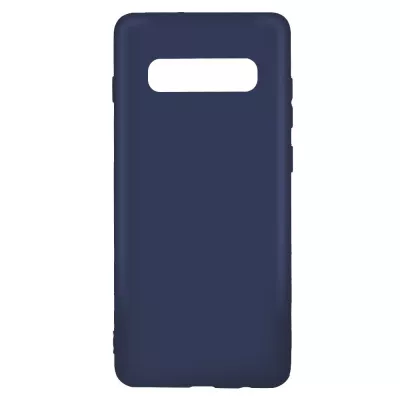 Husa de protectie Loomax pentru Samsung S10, Silicon Subtire, Albastra