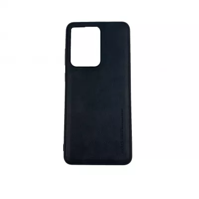 Husa Loomax de protectie pentru Samsung S20 Ultra, anti-soc, din piele ecologica, subtire, negru