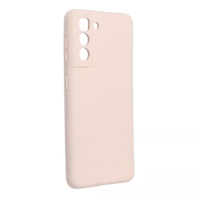 Husa de protectie Loomax pentru Samsung S21, Silicon Subtire, Bej