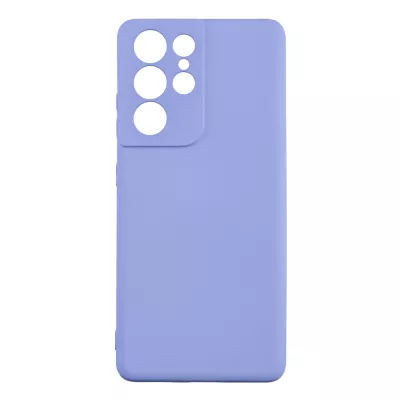 Husa de protectie Loomax pentru Samsung S21 Ultra, Silicon Subtire, Lilac