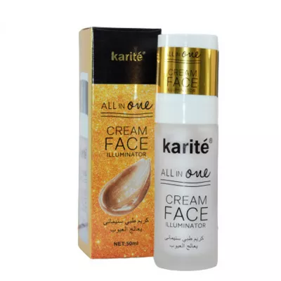 Iluminator crema Karite, All in One, 50 ml, nuanta 02