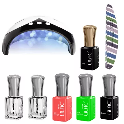 Kit oja semipermanenta Lilac Neon 6 oje #2