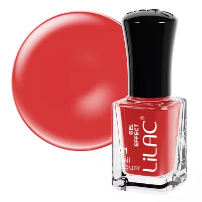 Lac de unghii Lilac, Gel Effect, 6 g, Red