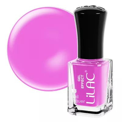 Lac de unghii Lilac, Gel Effect, 6 g, Lara