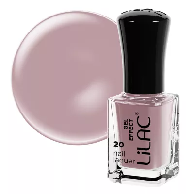 Lac de unghii Lilac, Gel Effect, 6 g, Dolcetto