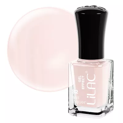Lac de unghii Lilac, Gel Effect, 6 g, Ash Rose