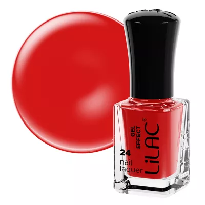 Lac de unghii Lilac, Gel Effect, 6 g, Ruby