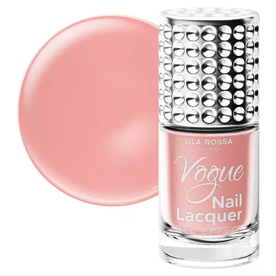 Lac de unghii, Lila Rossa, Vogue, gel effect, 10 ml, Bourbon Flavor