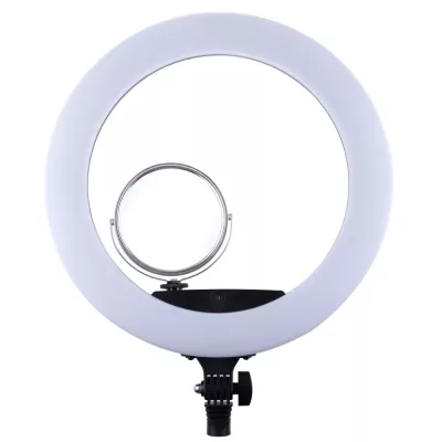 Lampa circulara, ring light, Lila Rossa, pentru cosmetica, 15 inch
