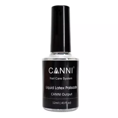 Latex lichid pentru unghii, Canni, 12 ml, alb