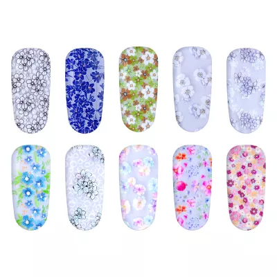 Set folii de transfer Lila Rossa, Daisy Collection, 10 buc