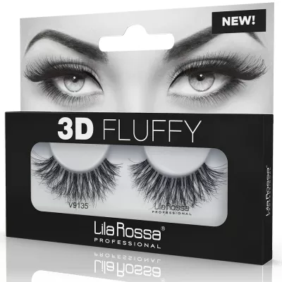 Gene false banda Lila Rossa, 3D Fluffy, V9135