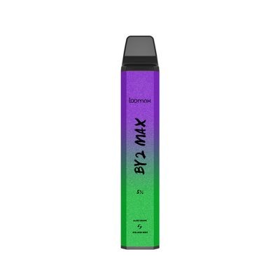 Narghilea electronica Loomax, 2 in 1, 5000 de pufuri,  nicotina 5%, aloe grape si ice  mint