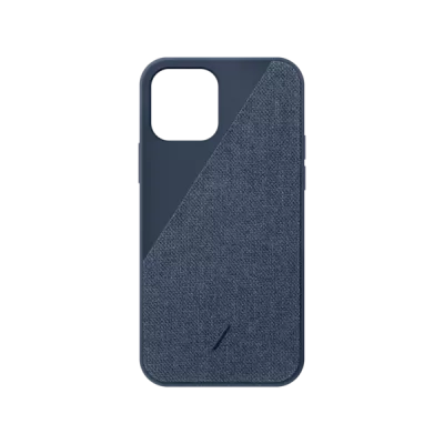 Husa telefon Native Union, Clic Canvas - iPhone 12 mini, indigo