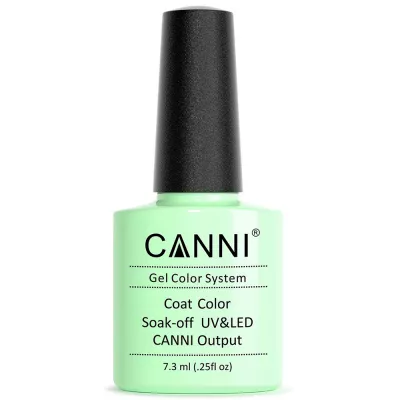 Oja semipermanenta, Canni, 006 pearl green, 7.3 ml