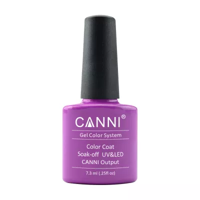 Oja semipermanenta, Canni, 020 medium violet red, 7.3 ml