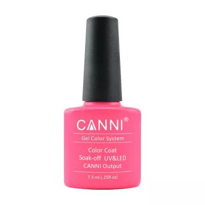 Oja semipermanenta, Canni, 050 deep pink, 7.3 ml