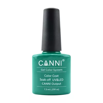 Oja semipermanenta, Canni, 076 sea green, 7.3 ml
