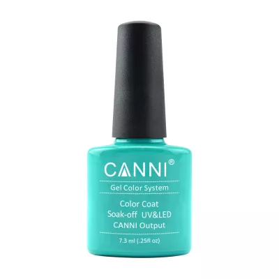 Oja semipermanenta, Canni, 077 turquoise, 7.3 ml