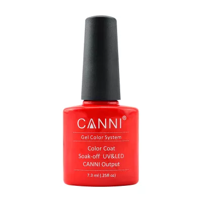 Oja semipermanenta, Canni, 110 orange red, 7.3 ml