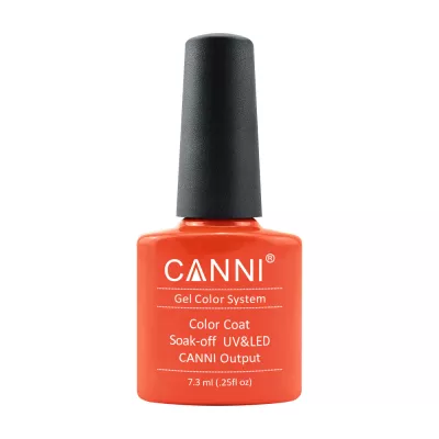 Oja semipermanenta, Canni, 136 coral, 7.3 ml