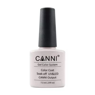 Oja semipermanenta, Canni, 163, light nude, 7.3 ml