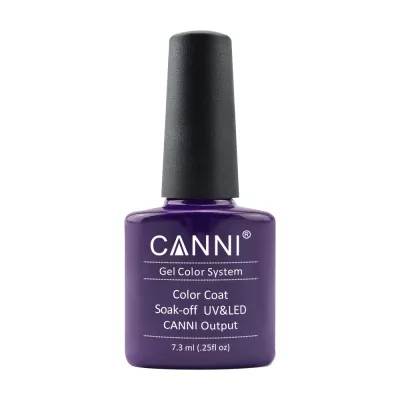 Oja semipermanenta, Canni, 176 indigo, 7.3 ml