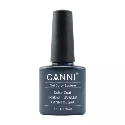 Oja semipermanenta, Canni, 180 slate gray, 7.3 ml