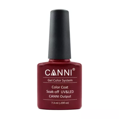 Oja semipermanenta, Canni, 181 dark red, 7.3 ml