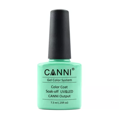 Oja semipermanenta, Canni, 208 medium aquamarine, 7.3 ml