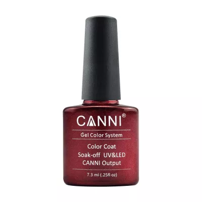 Oja semipermanenta, Canni, 209 dark red, 7.3 ml