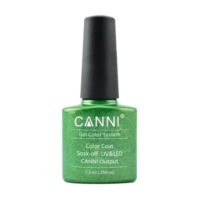 Oja semipermanenta, Canni, 217 lime green, 7.3 ml