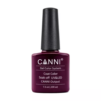 Oja semipermanenta, Canni, 255 medium violet red, 7.3 ml